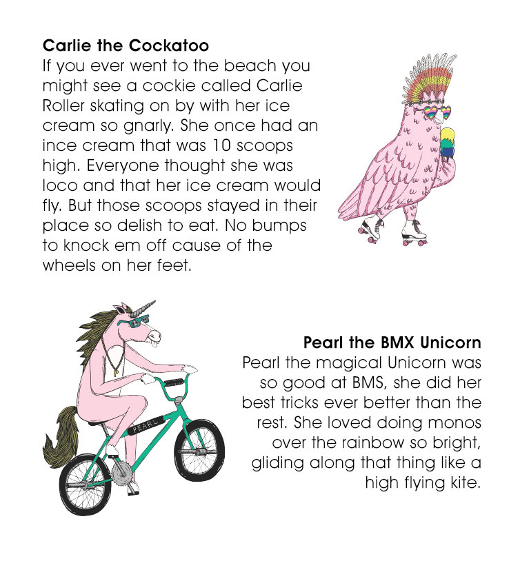 Cotton On Kids Mulga - Character Profiles